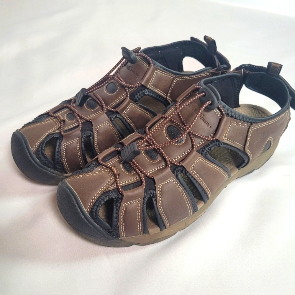 Eddie Bauer Meridian Men's Brown Sandals Size 9M